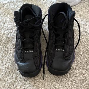 Jordan Kids Sneakers in Black and Purple